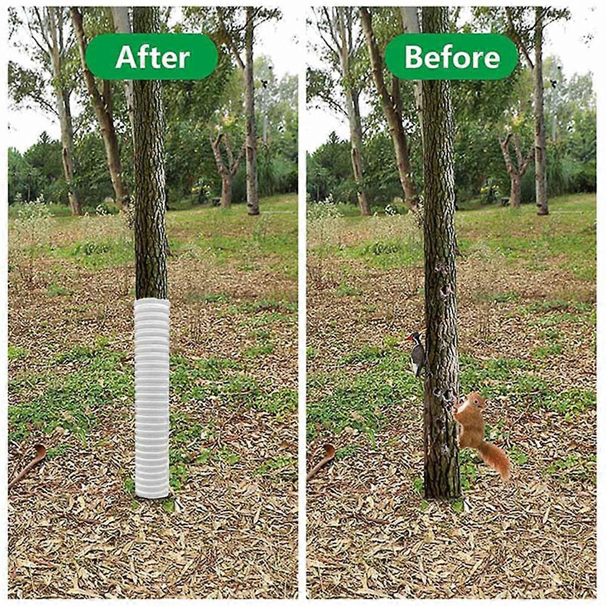 6Pcs Tree Trunk Protector,Plastic Spiral Tree Guard,Tree Wrap