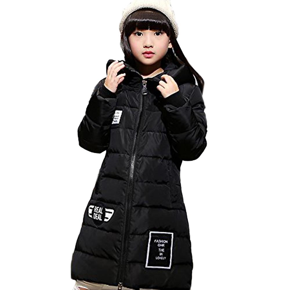 Winter Thick Warm Slim Middle Long Girl Down Coat