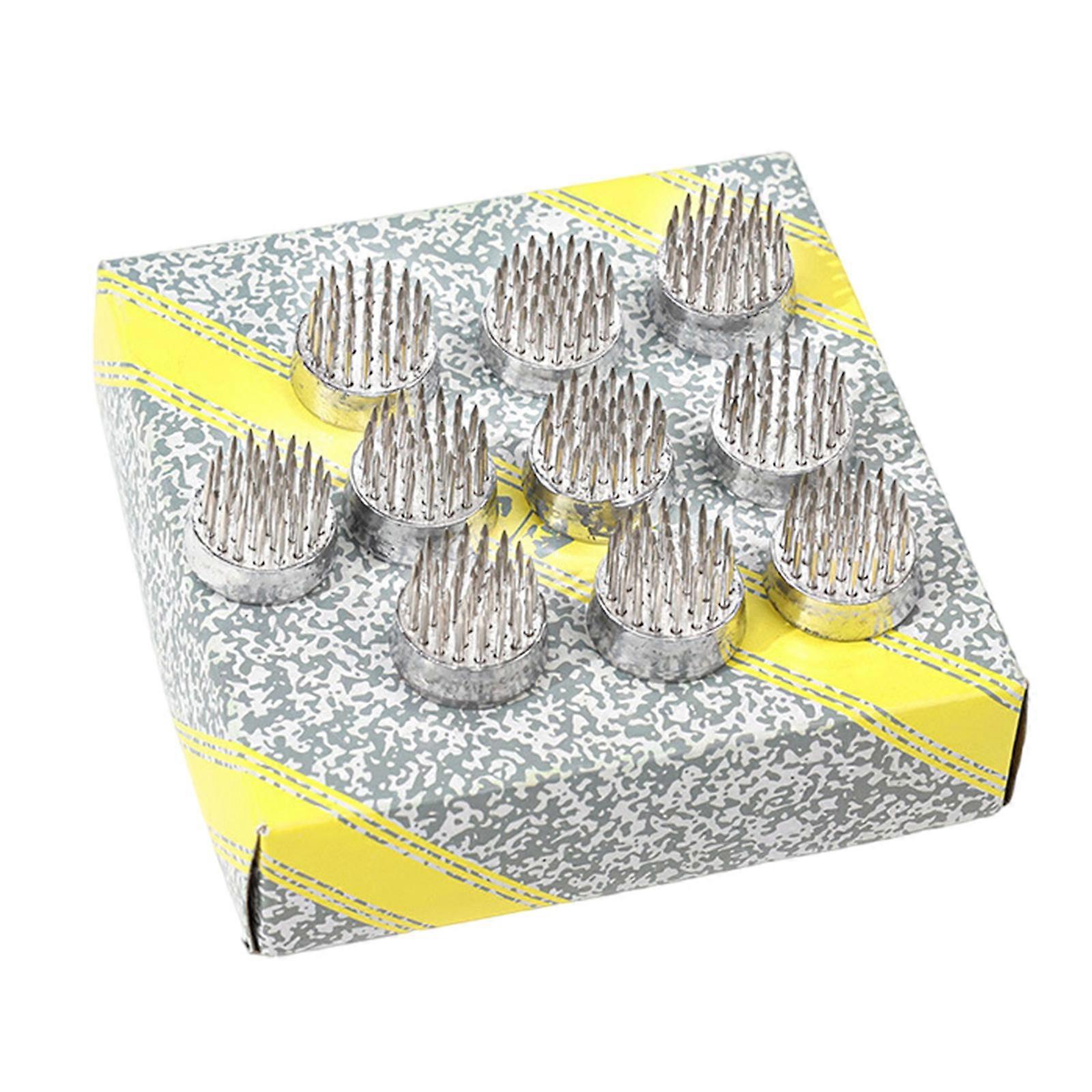 Ikebana Flower Placement Stand for Many Applications Flower Ikebana Small/Large Stem Pin Holder Flower Support Aid Multicolor