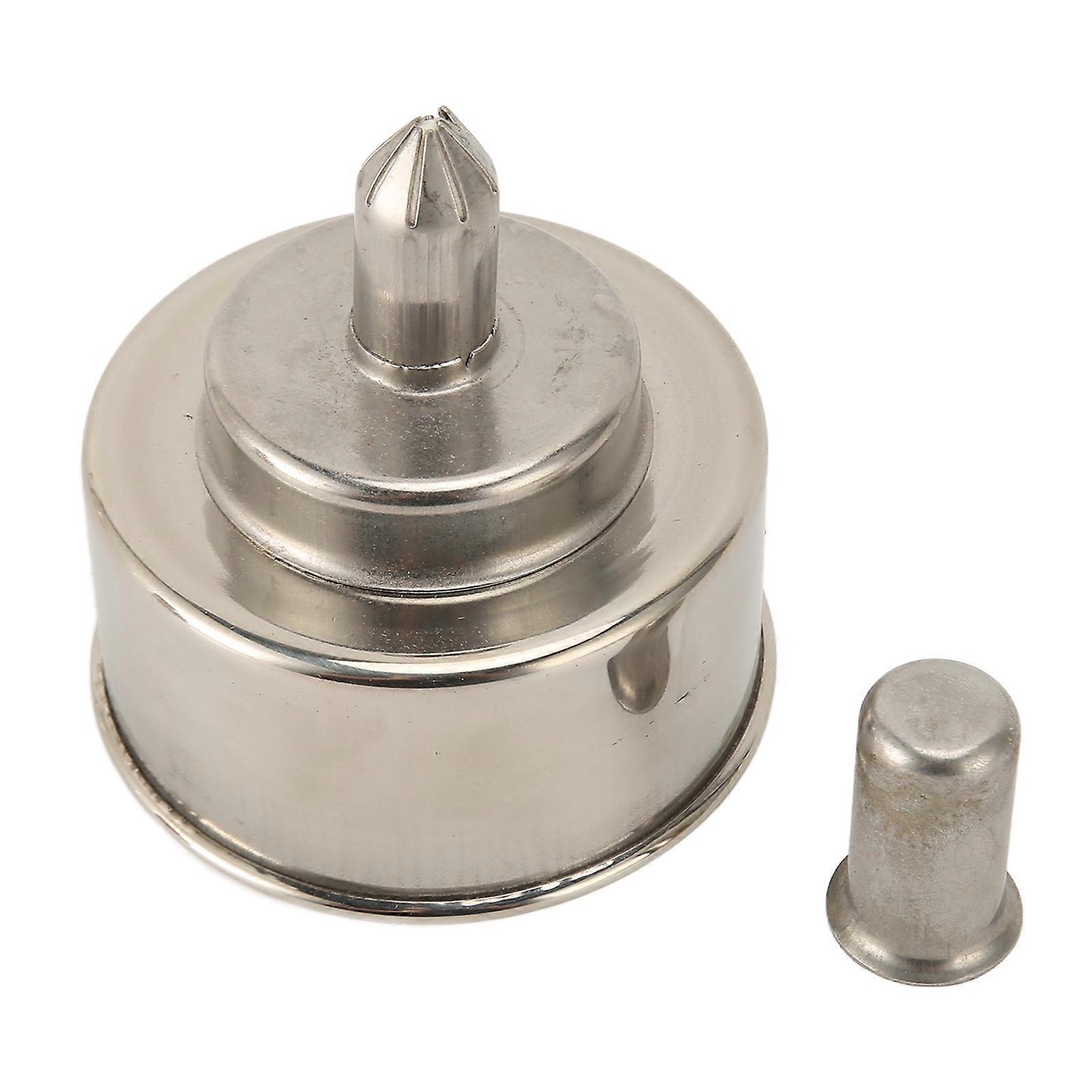 200ml Stainless Steel Alcohol Lamp Burner Thickened Explosion Proof Craft Laboratory Chemistry Alcohol Burner Dental Lad Lamp