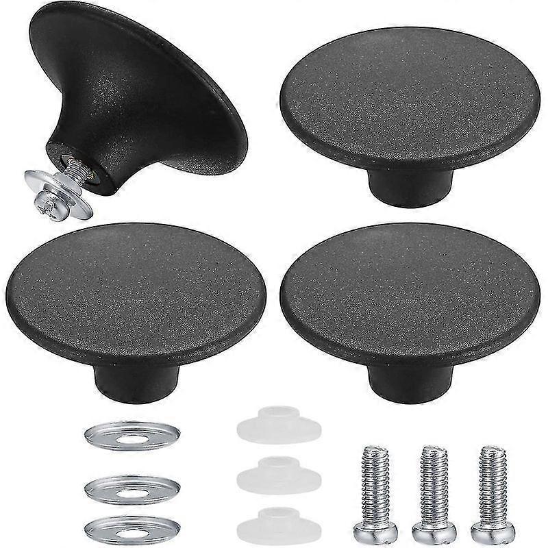 4 Pieces Pot Lid Knobs, Pot Lid Knobs, Heavy Duty Stainless Steel Universal