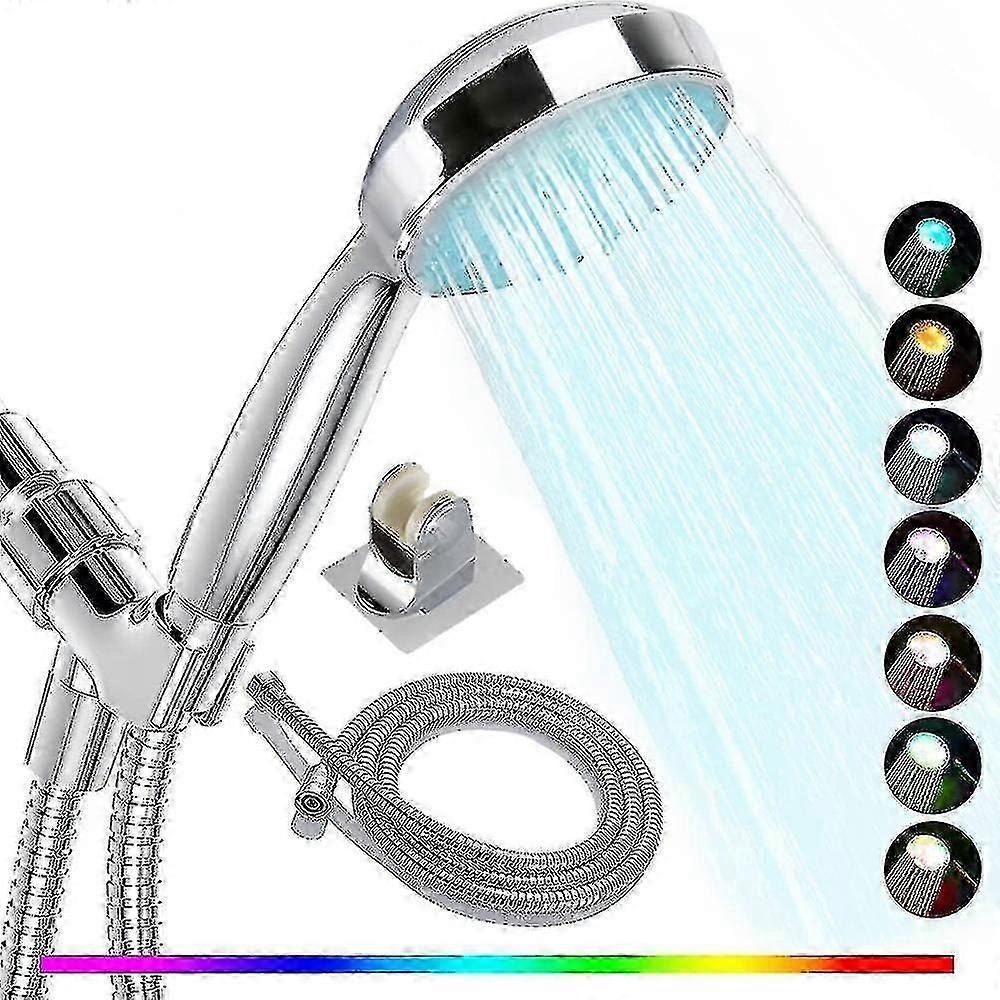 Led Shower Head 7 Color Light
