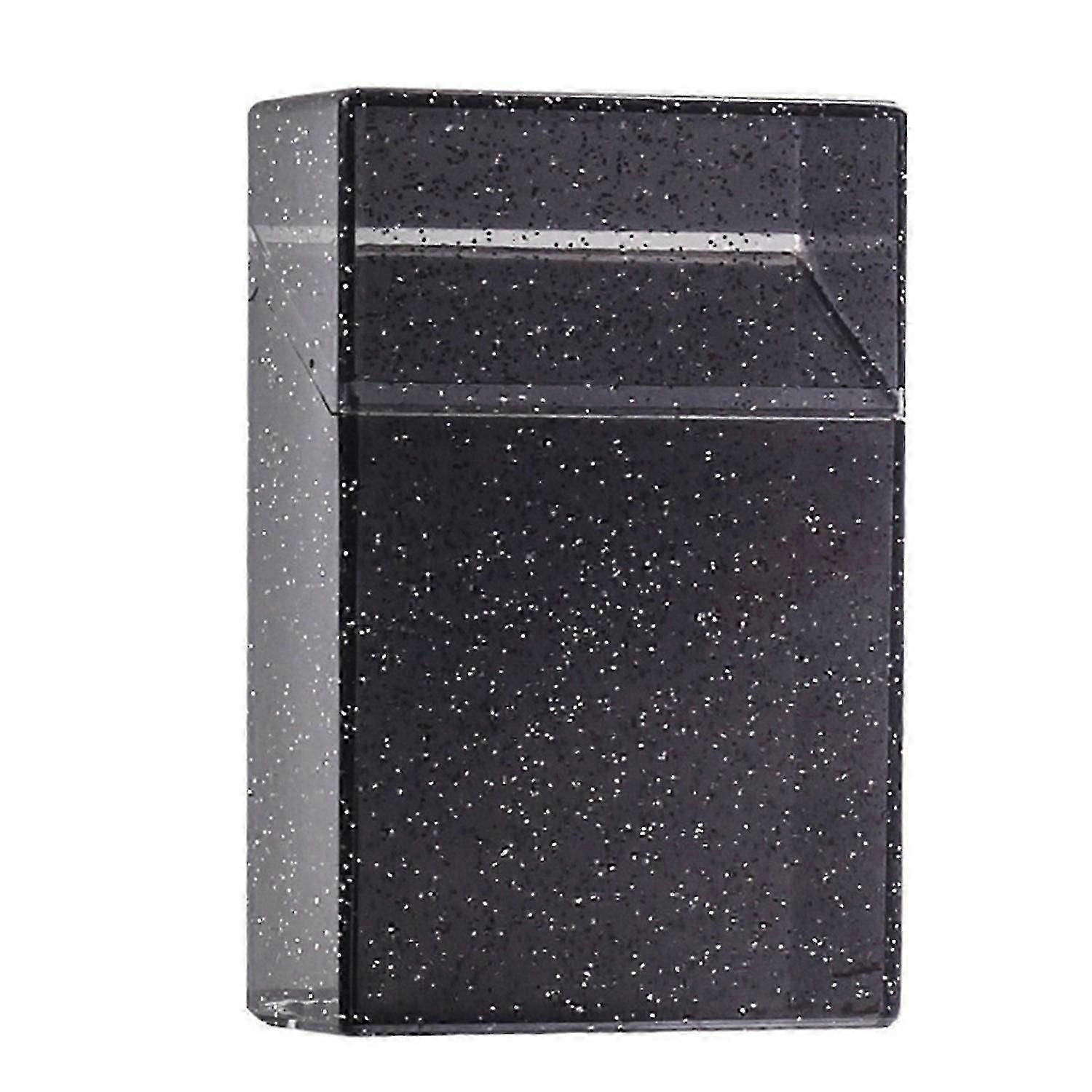 Cigarette Case Shining Clear Appearance Plastic Portable Cigarettes Box For Smoker
