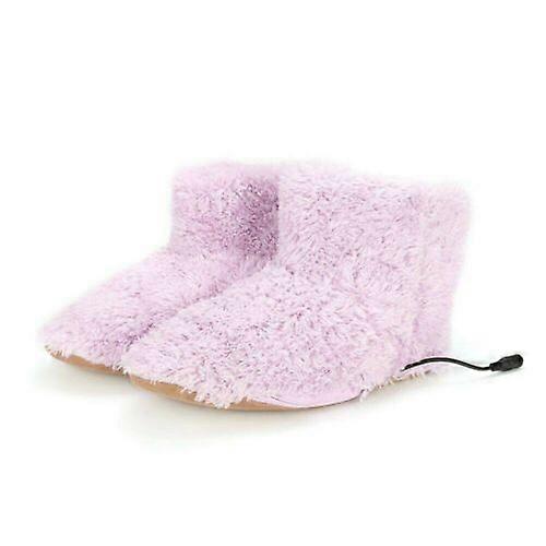 冬のUSBウォーマーフットシューズぬいぐるみ暖かい電気スリッパ足加熱洗える新しい