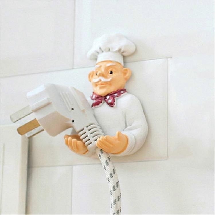 Cute Wall Self Adhesive Plug Resin Hook Kitchen Rack