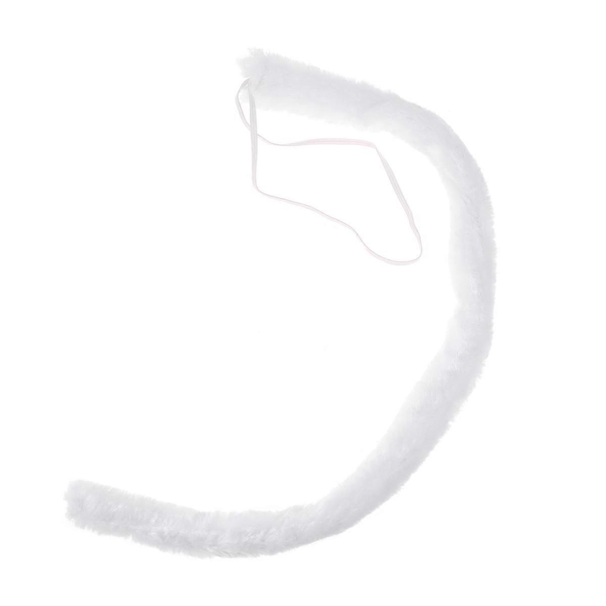 מבוגרים ילדים בעלי חיים קוספליי תחפושות קריקטורה זנב ביצועים אביזרי ביצועים (לבן) היטב