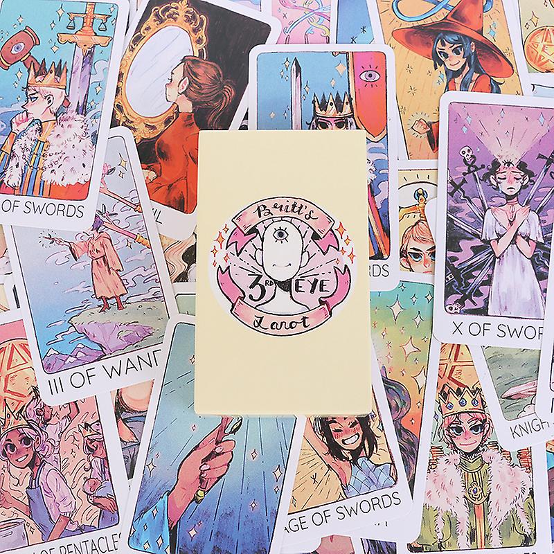 1box Britts Third Eye Tarot Playing Card Tarot Family Party Board Game 78 Cards