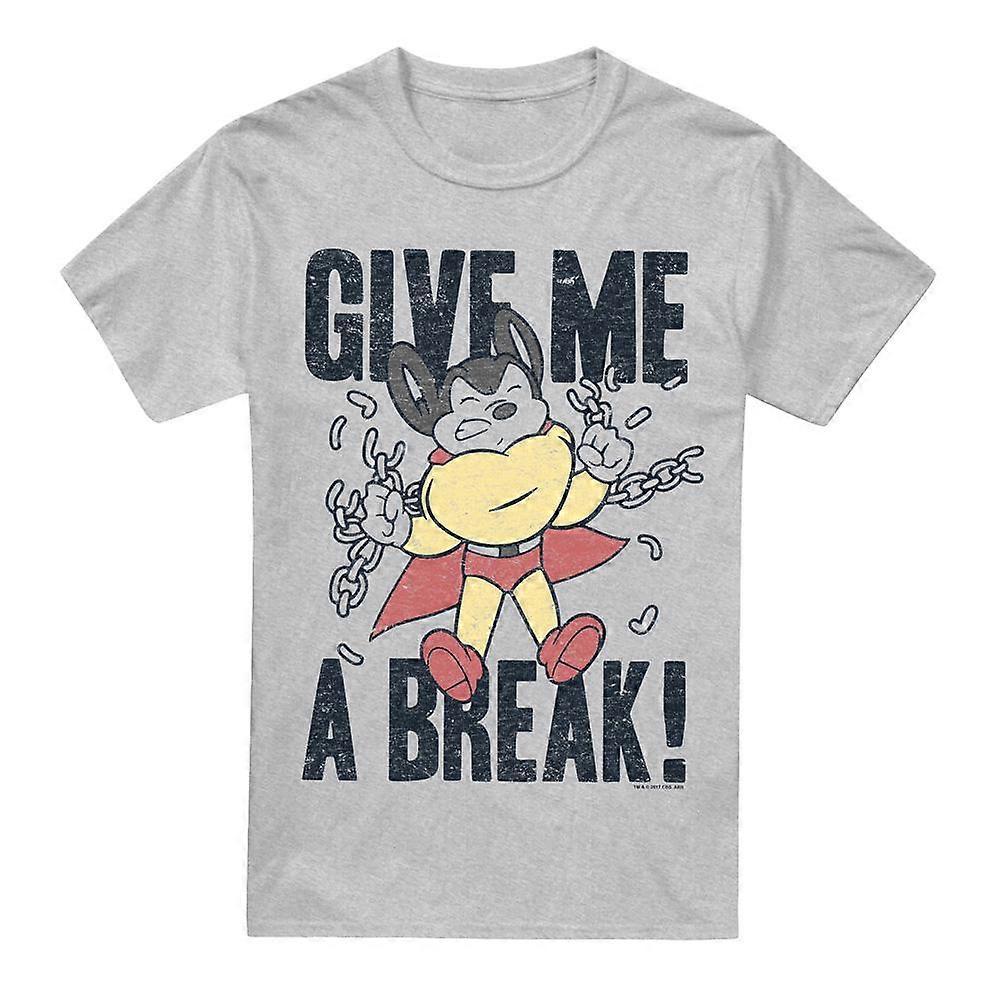 Mighty Mouse férfi Give Me A Break póló