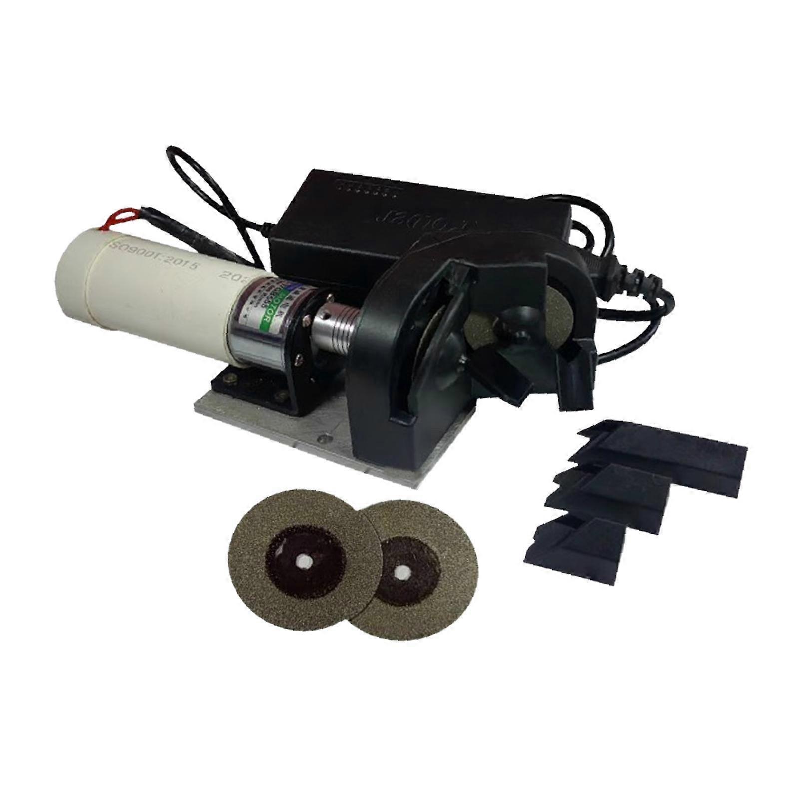 Electric Drill Bit Sharpener Knife Sharpener with 2 Diamonds Grinding Disc