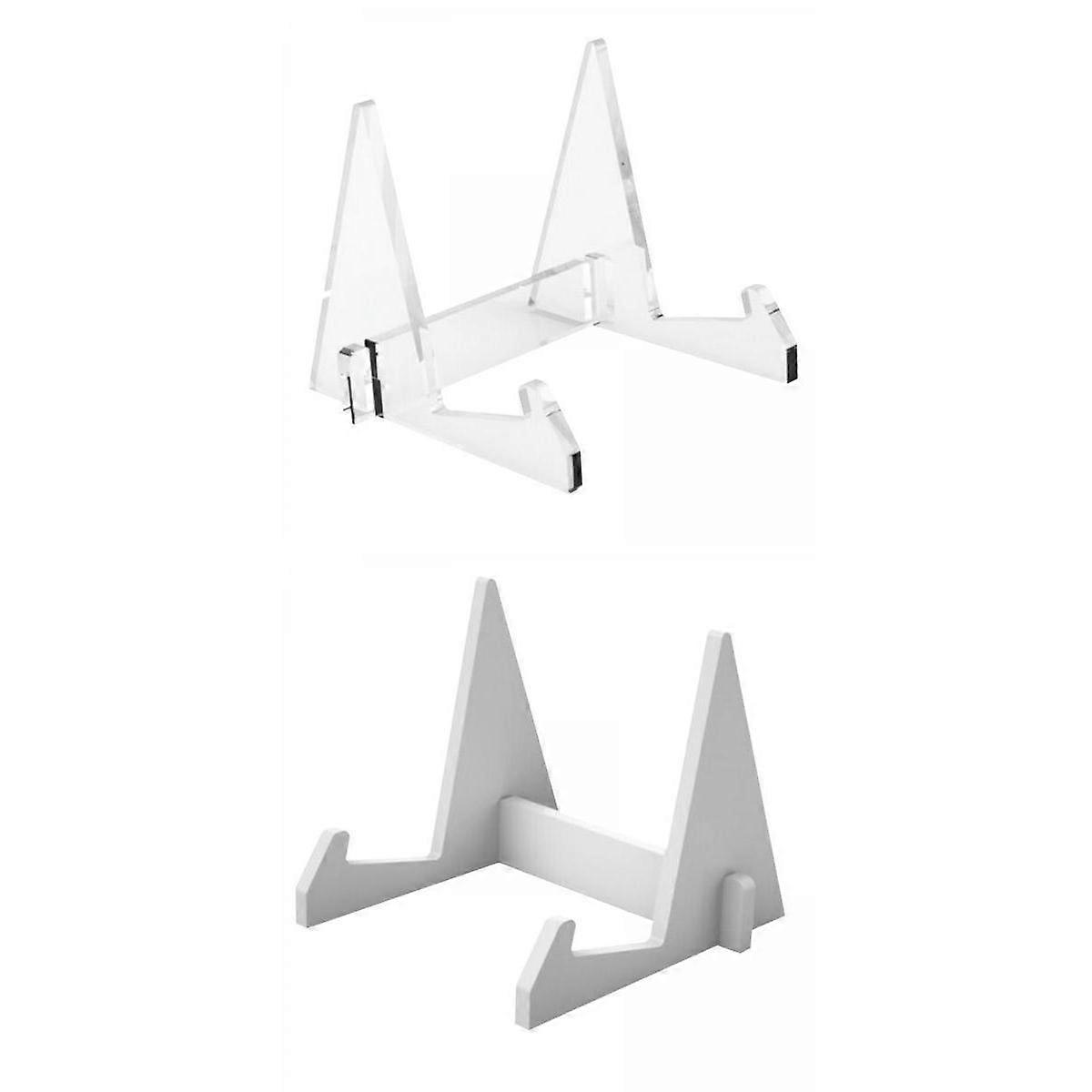 1 Piece Lazy Bookstand Hardcover Textbook Recipe Artwork Holder for Home