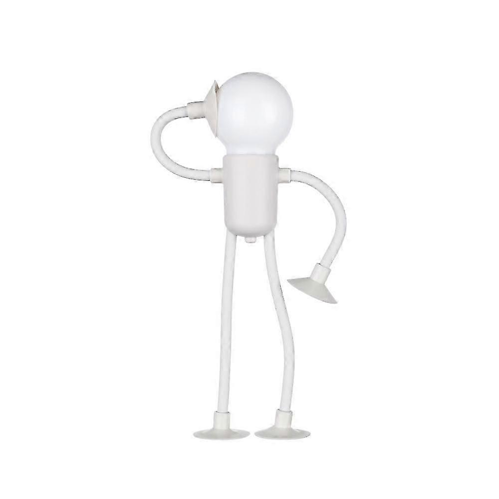 Changeable Shape Funny Sportsman Night Light Button Battery Desk Lamp Versatile Mini Lamp Creative Ornament Vacuum Adsorption