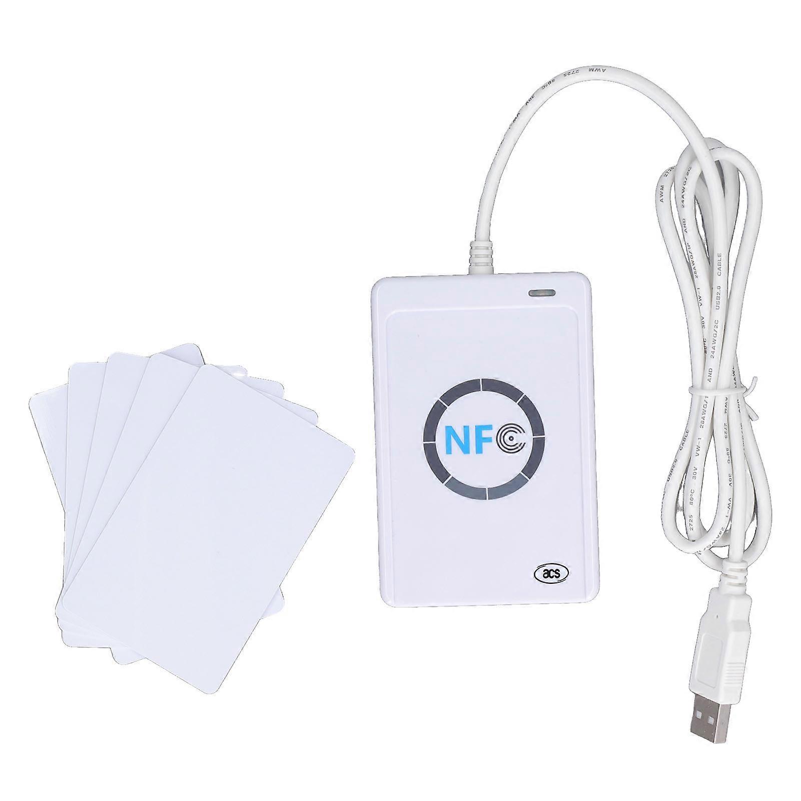 Contactless Smart Card Reader Writer Safe Bluetooth Non Contact NFC Reader 13.56 MHz 5VDC