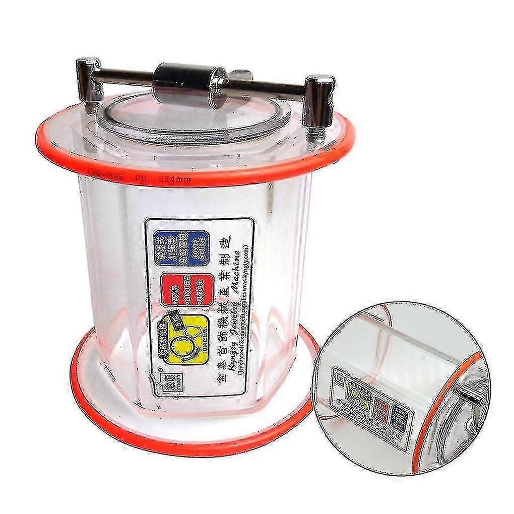 الملمع الكهربائي طبل الاكريليك مجوهرات الشقوق متفاوتة الصفر طحن بهلوان طبل الجواهري المحمولة