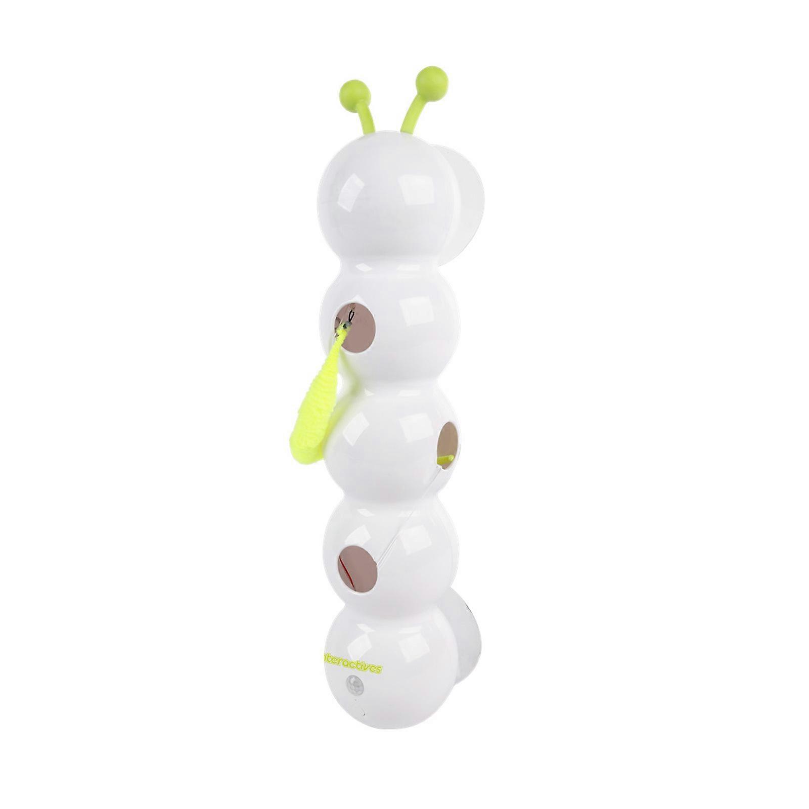 Cats Interactive Play Rod Replaceable Prey Attachments Auto Swing Mode USB Rechargeable Intelligent Cats Teaser Stick