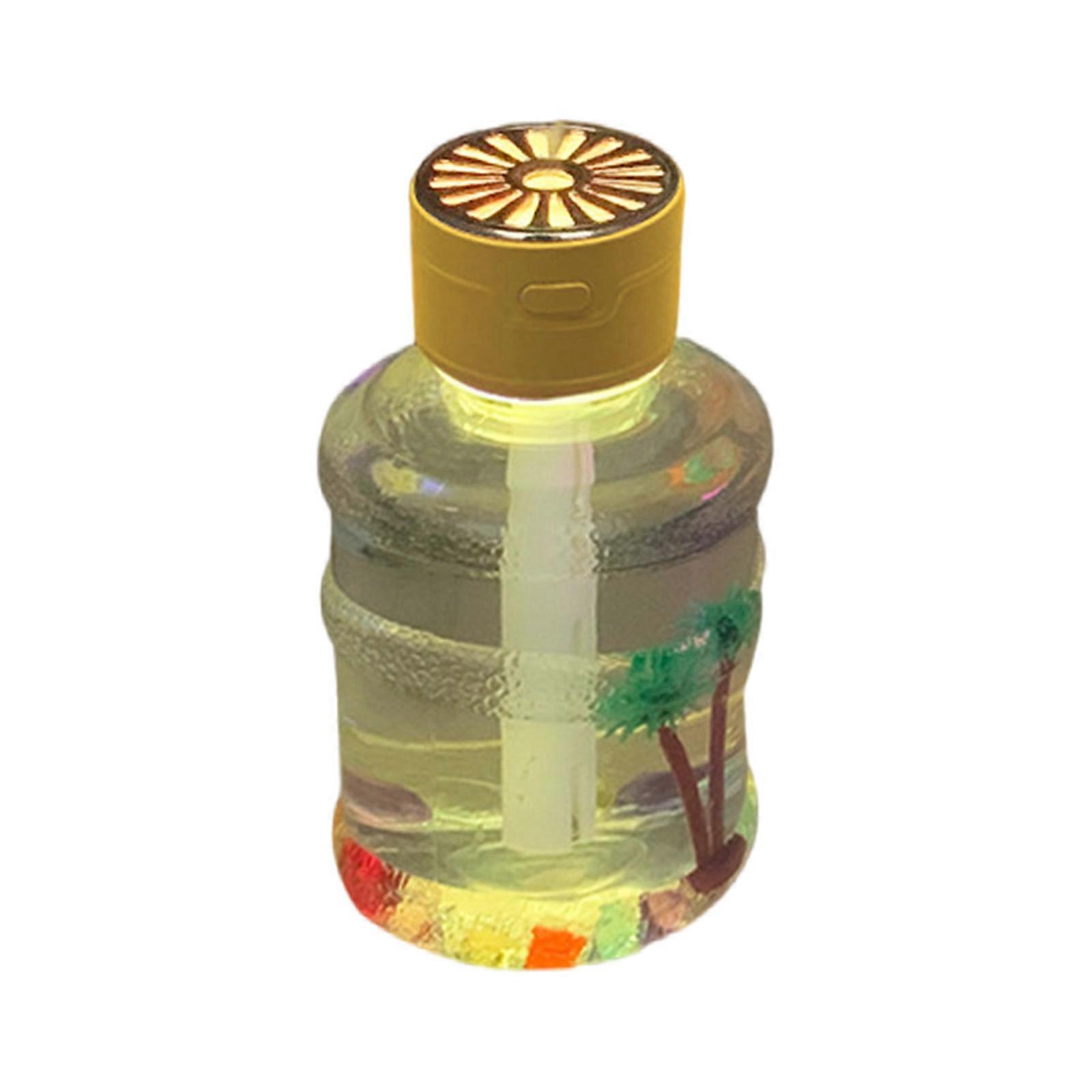 Portable Humidifier Air Humidifier Relaxing Home Humidifier Small Mists Humidifier Plastic Texture for Bedroom Office Yellow