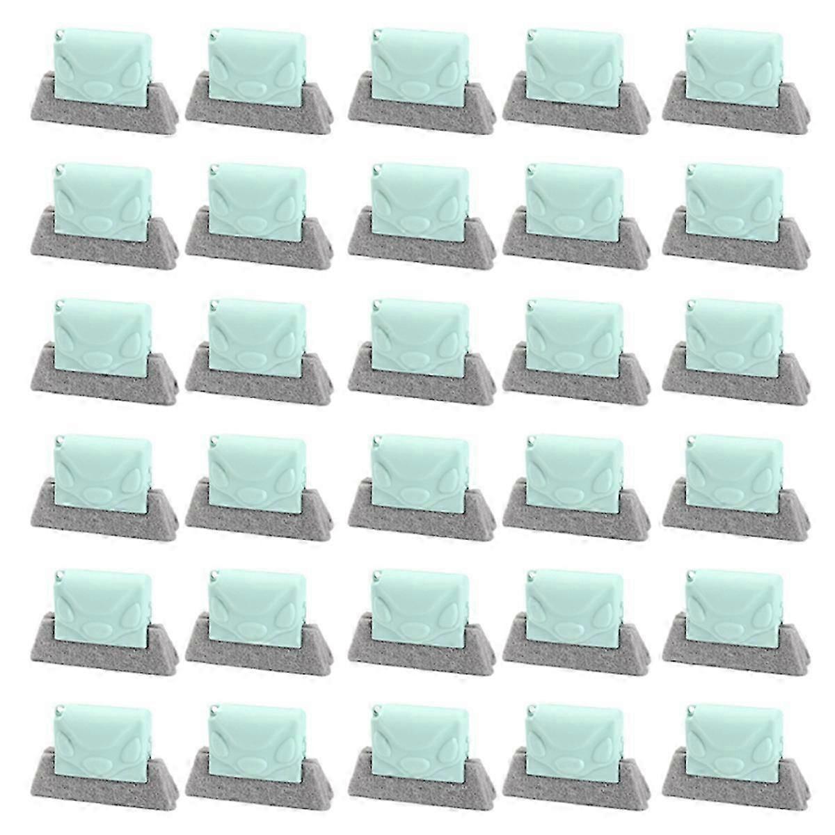 Window Groove Cleaning Brush, Magic Window Track Cleaner, B