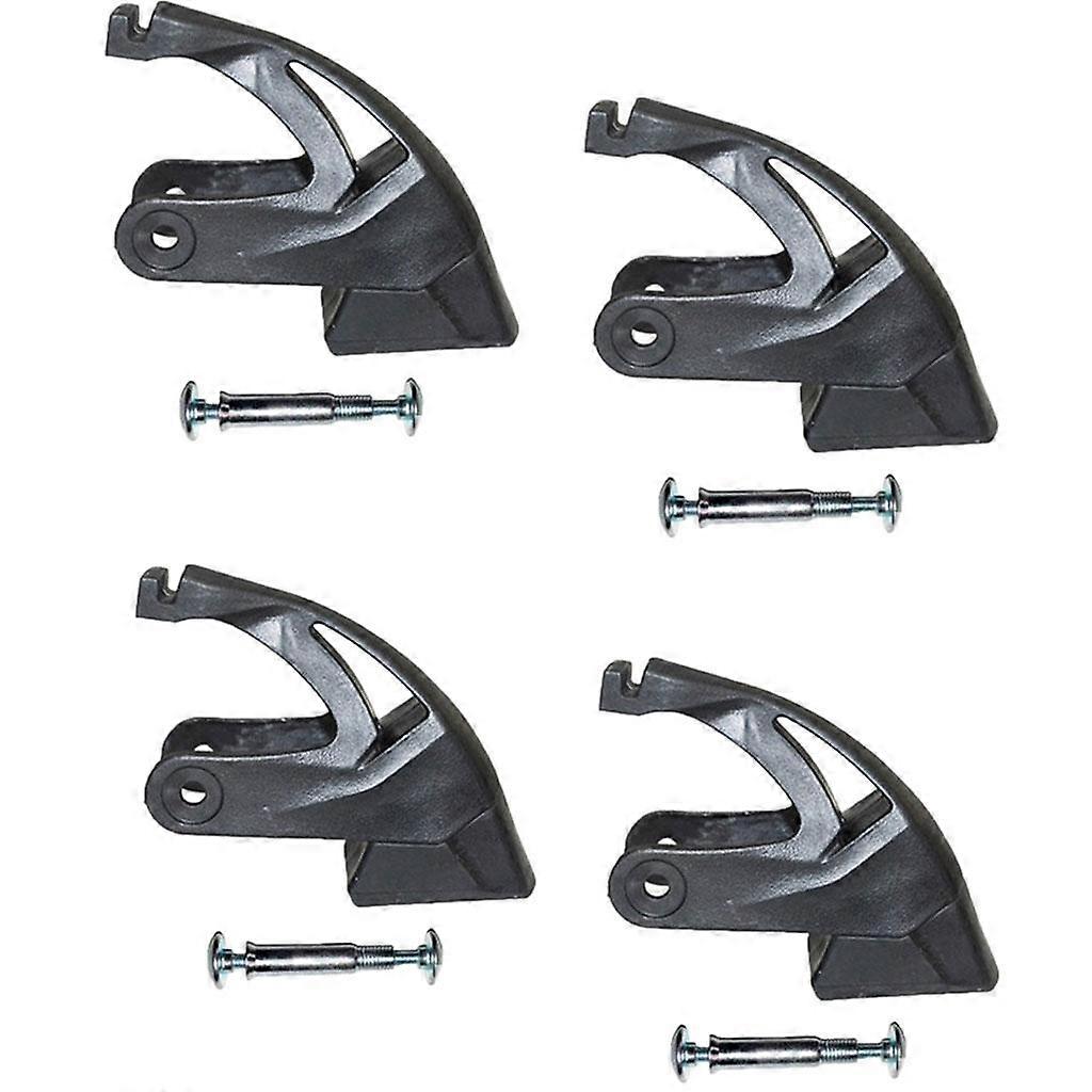 4Pcs Premium Skates Brakes Frame Brake Pad Stopper Roller