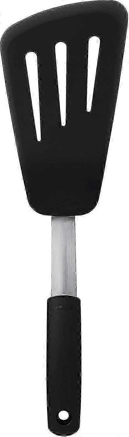 Flexible Silicone Omelette Spatula - Long Silicone Kitchen Spatula for Pancakes and Eggs - Silicone