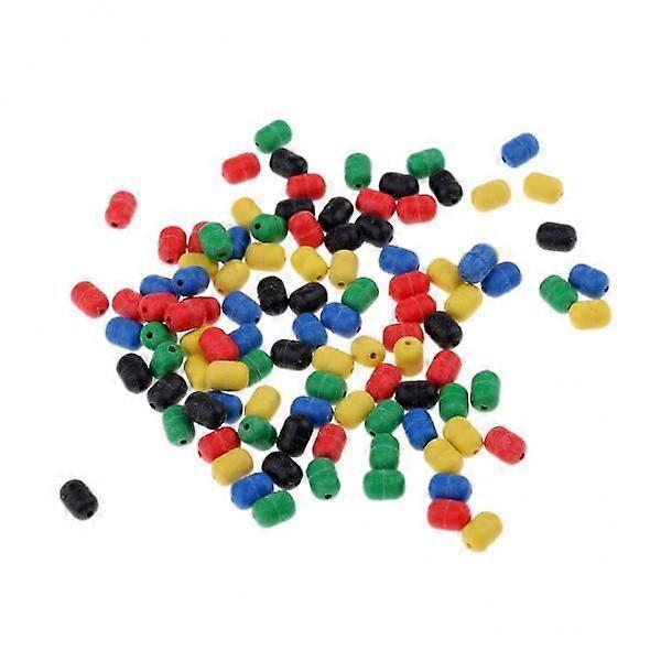 2-8pack 100Pcs Carp Bait Soft Beads Sea Fishing Lure Floating Beads Float Tackle