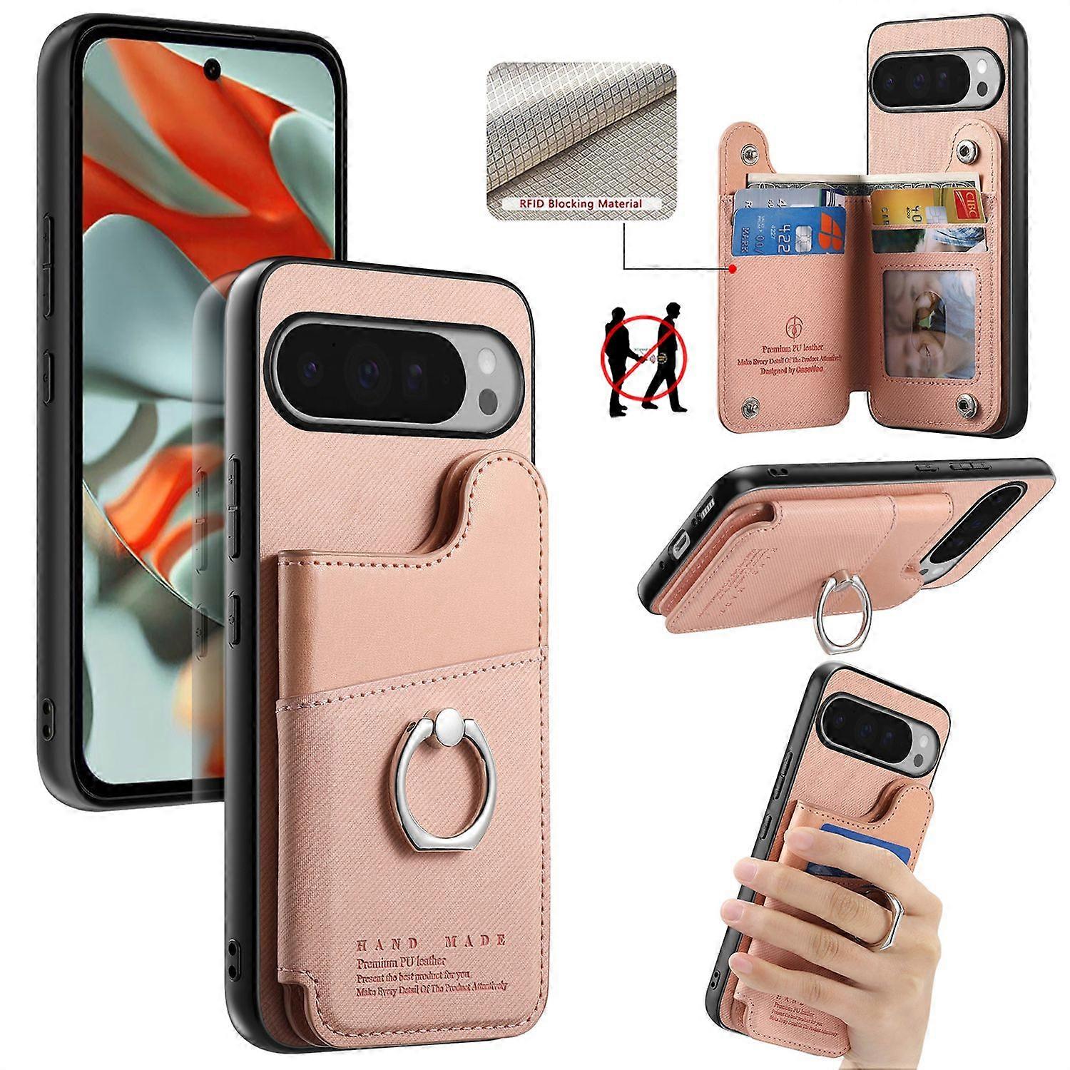 For Google Pixel 9 Pro/Google Pixel 9/Google Pixel 10/Google Pixel 10 Pro Case with Card Holder