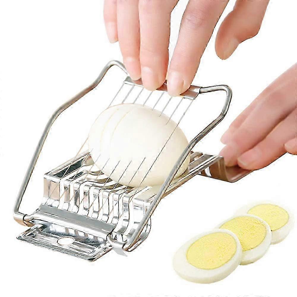 Stainless Steel Wire Egg Slicer for Eggs, Strawberries, Bananas, Ham