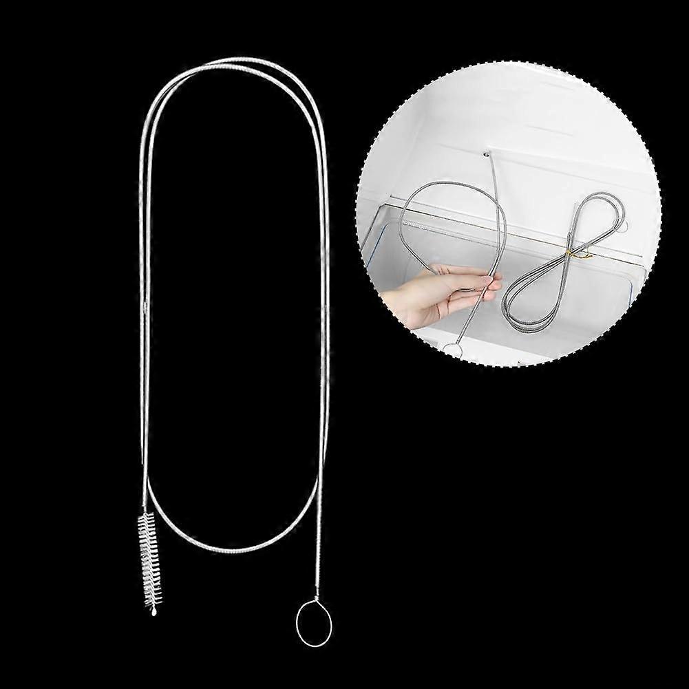 Pipe Cleaner with Nylon Brushes 95 cm for Refrigerators, Ideal for Narrow Angles in Long Drain Pipes