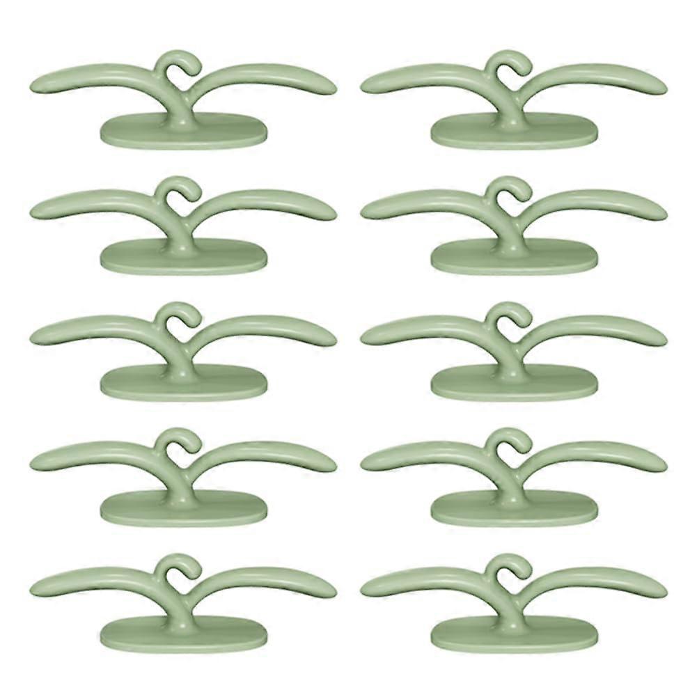 Cord Organizer 10 Pack For Kitchen Appliances Wire Winder For Kitchen Mixers Coffee Maker Green
