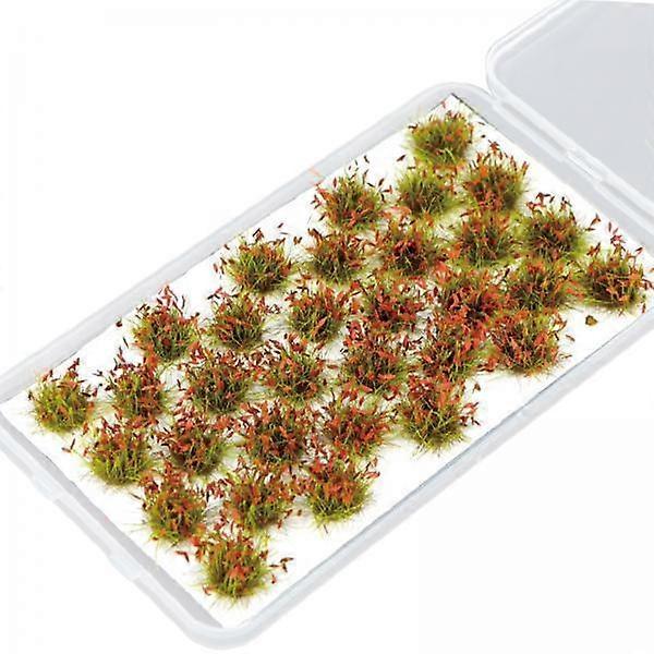 2x32Pcs Miniature Flower Cluster for DIY Model Sand Layout Model Decoration