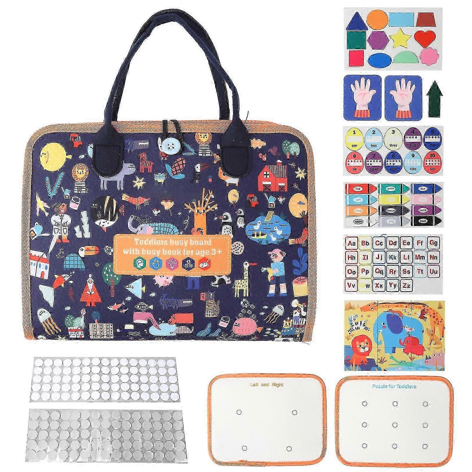 Alzheimer Dementia Sensory Blanket for Adults Anxiety Relief, Multi-Function Learning Activity Blanket with Calming Textures