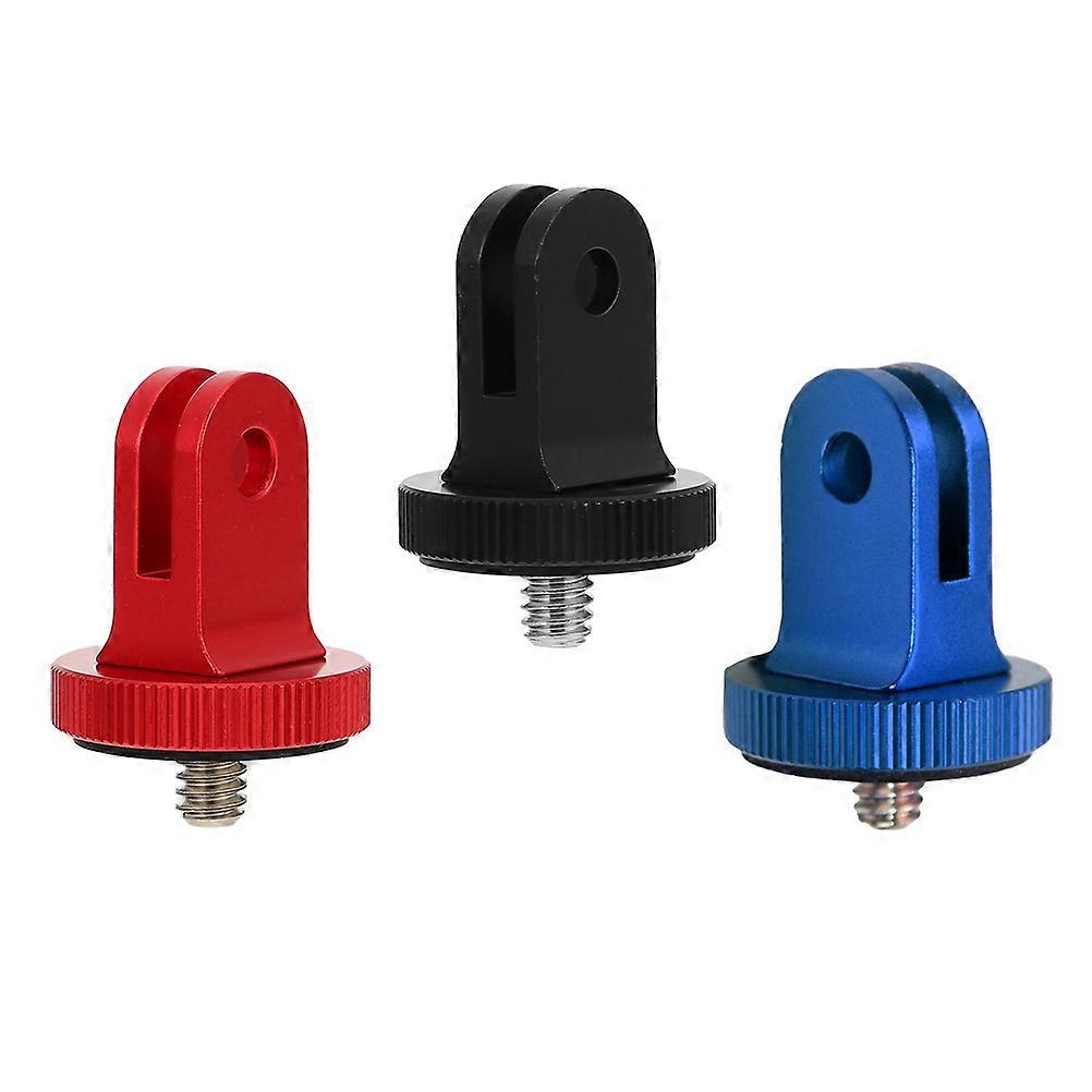 3pcs Tripod Mount Adapter with 1/4 Inch Screw for Selfie Stick