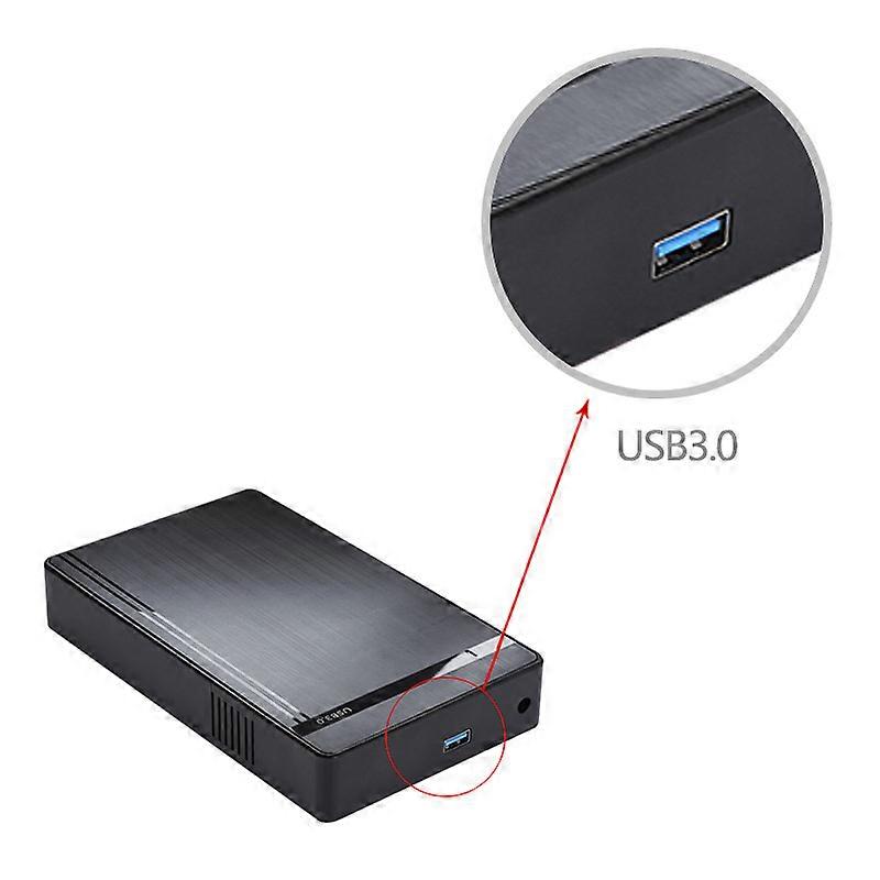 2.5'' Hard Drive Enclosure USB 3.0 to SATAs SSD External Case Tool-Free Plug Play USB 3.0 to SATAs Docking Station