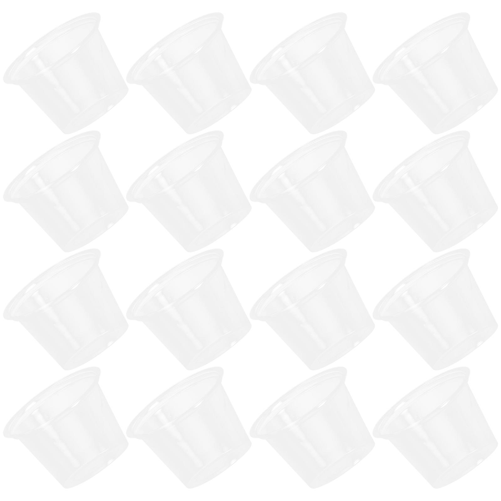 Fancy Small For Family Parties Transparent 6X6X5CM Holding Liquids 100Pcs