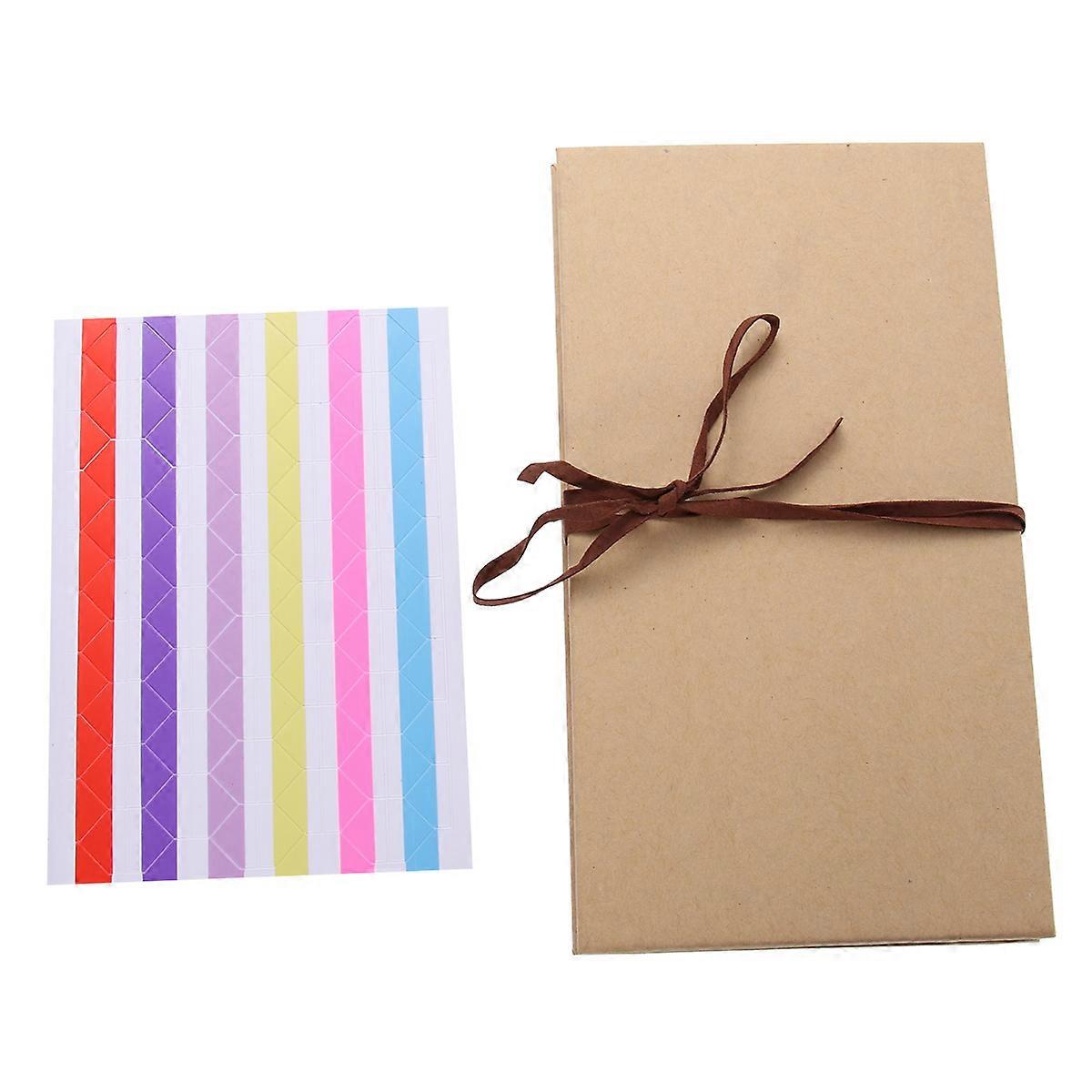 Books Album, Book Style with String Closure, DIY Keepsake