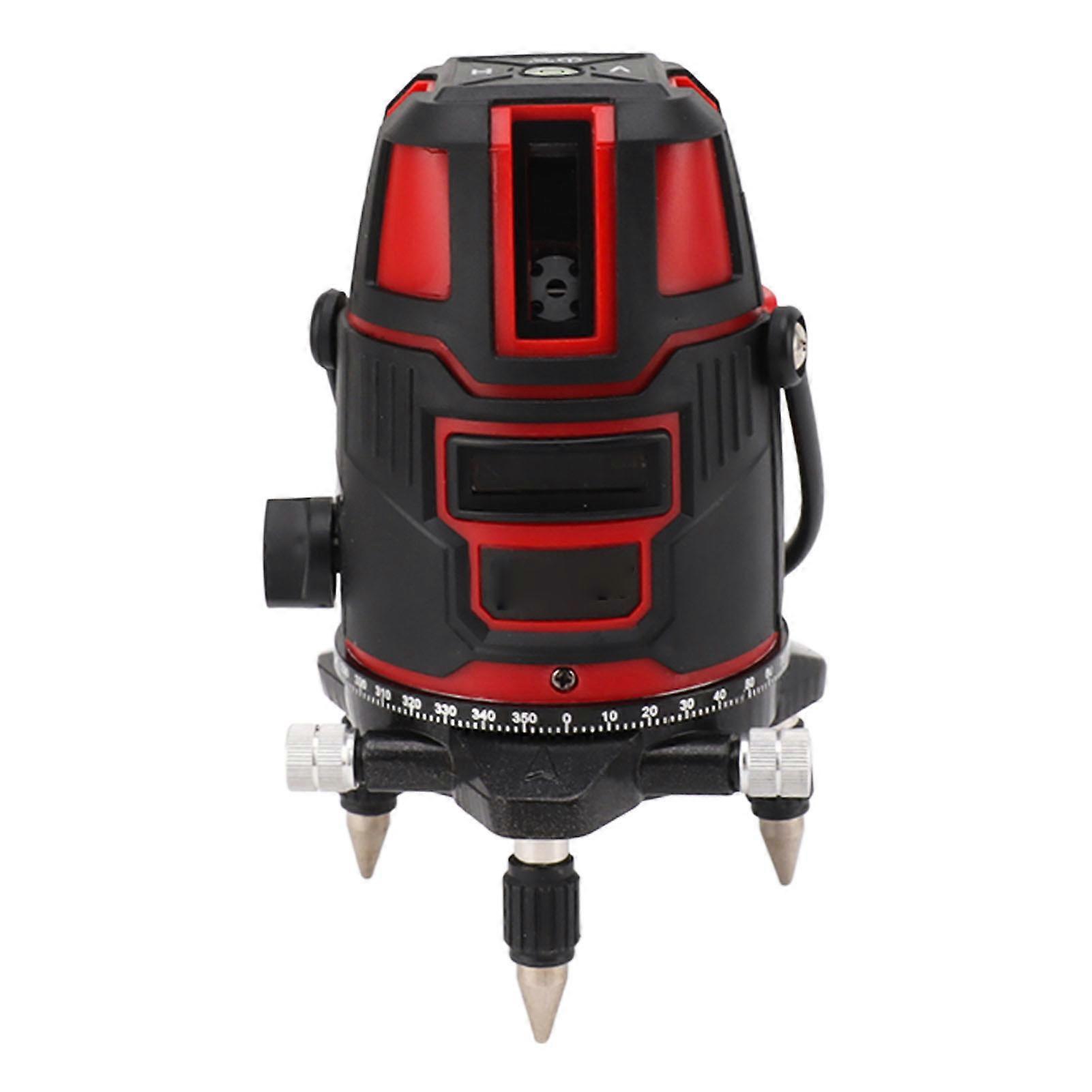Laser Line Leveler 5 Lines Self Leveling Tool High Accuracy Vertical and Horizontal Laser Line Level
