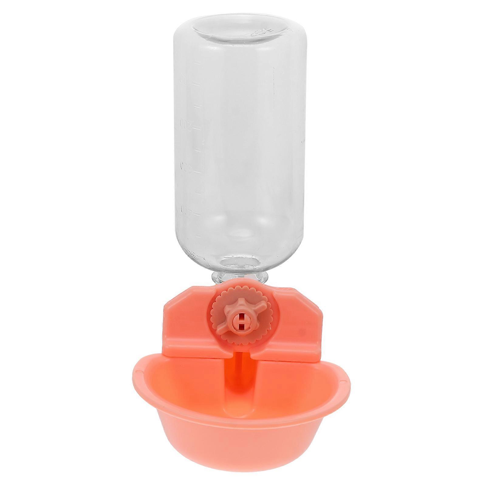 Pet Water Bowls Convenient Water Dispenser ABS Material Rectangular Shape For Cats And Dogs 1Pc