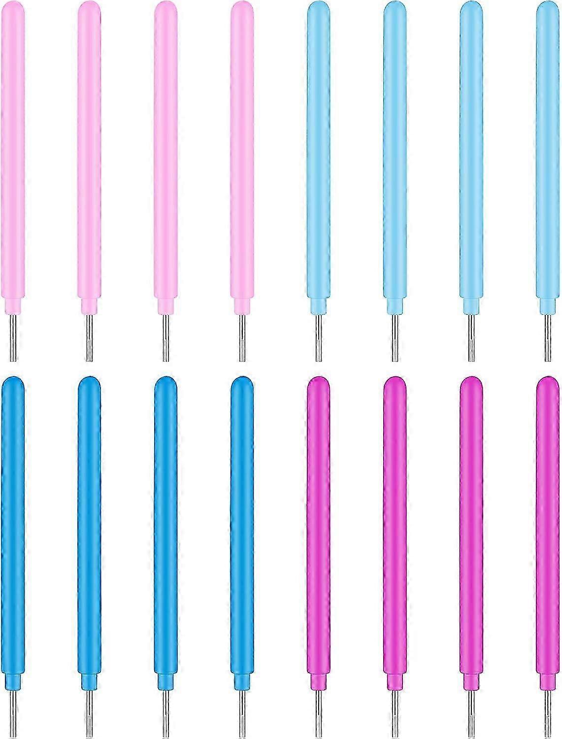16-Piece Paper Quilling Tool Set with Slotted Quilling Needle Pen for Crafting Paper Flowers and Art Cardmaking Projects Suitable for Variou