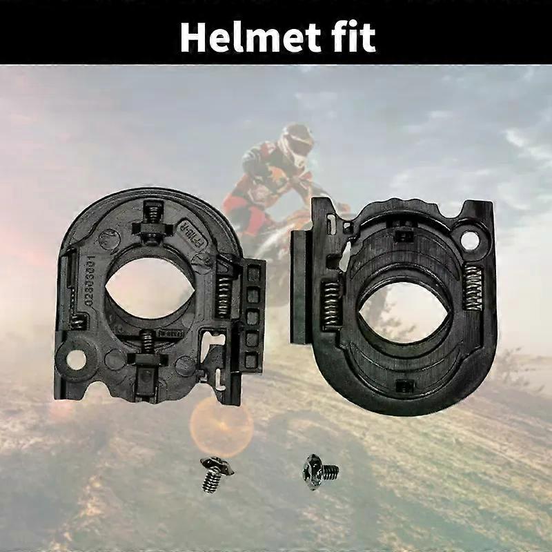 Flip Up Helmets Shield Base Holder 1 Pair Replacement Part for Helmets Windscreen Holder Base Visors Part