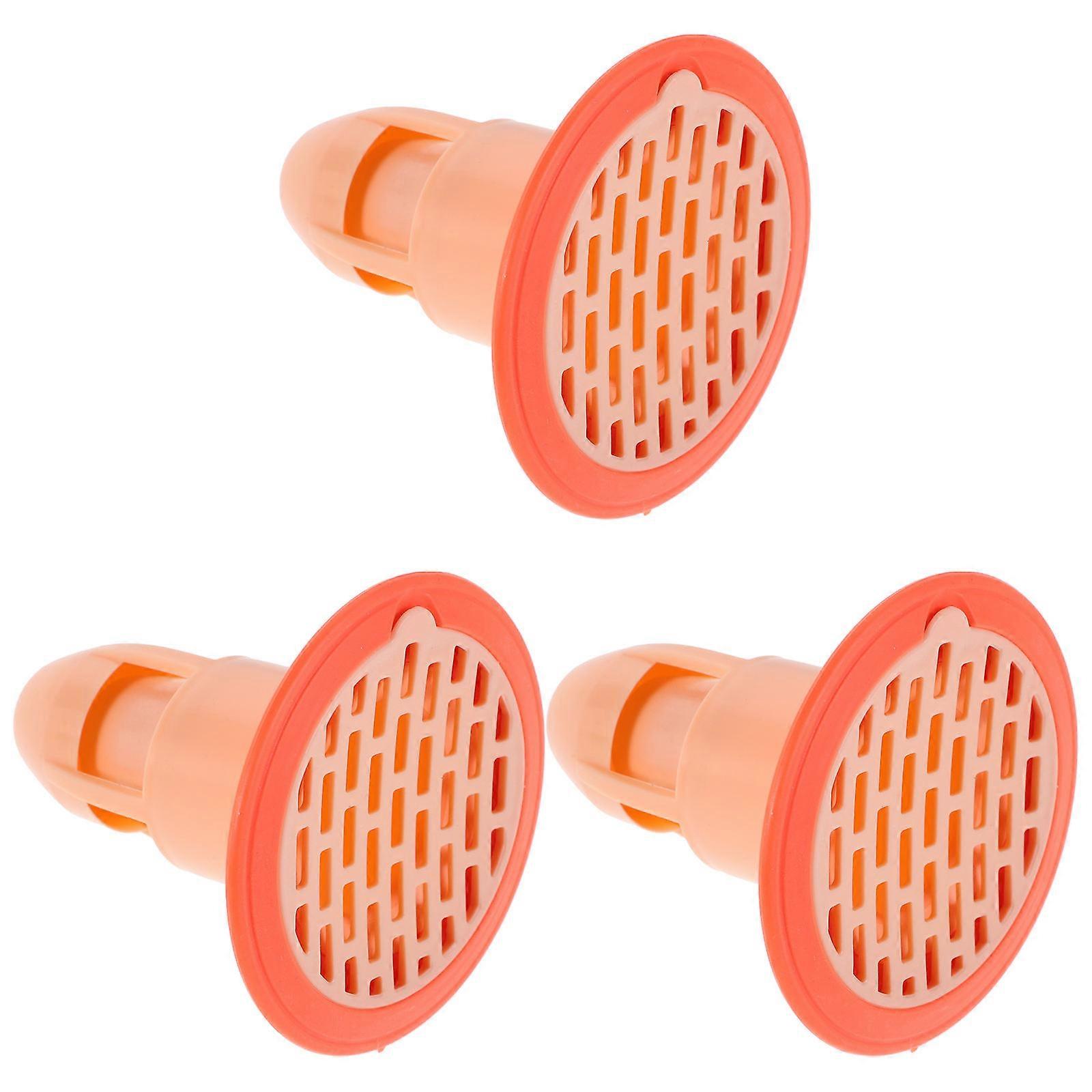 Kitchen Drain Stopper Odor Prevention Insect Prevention For Property Managers Bath Sink Drain Strainer 3Pcs