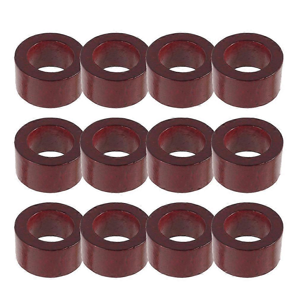 Wooden Napkin Rings Set of 12 Unique Napkin Holders for Dining Table Decor Stylish Table Accessories for Weddings Parties and Everyday Use