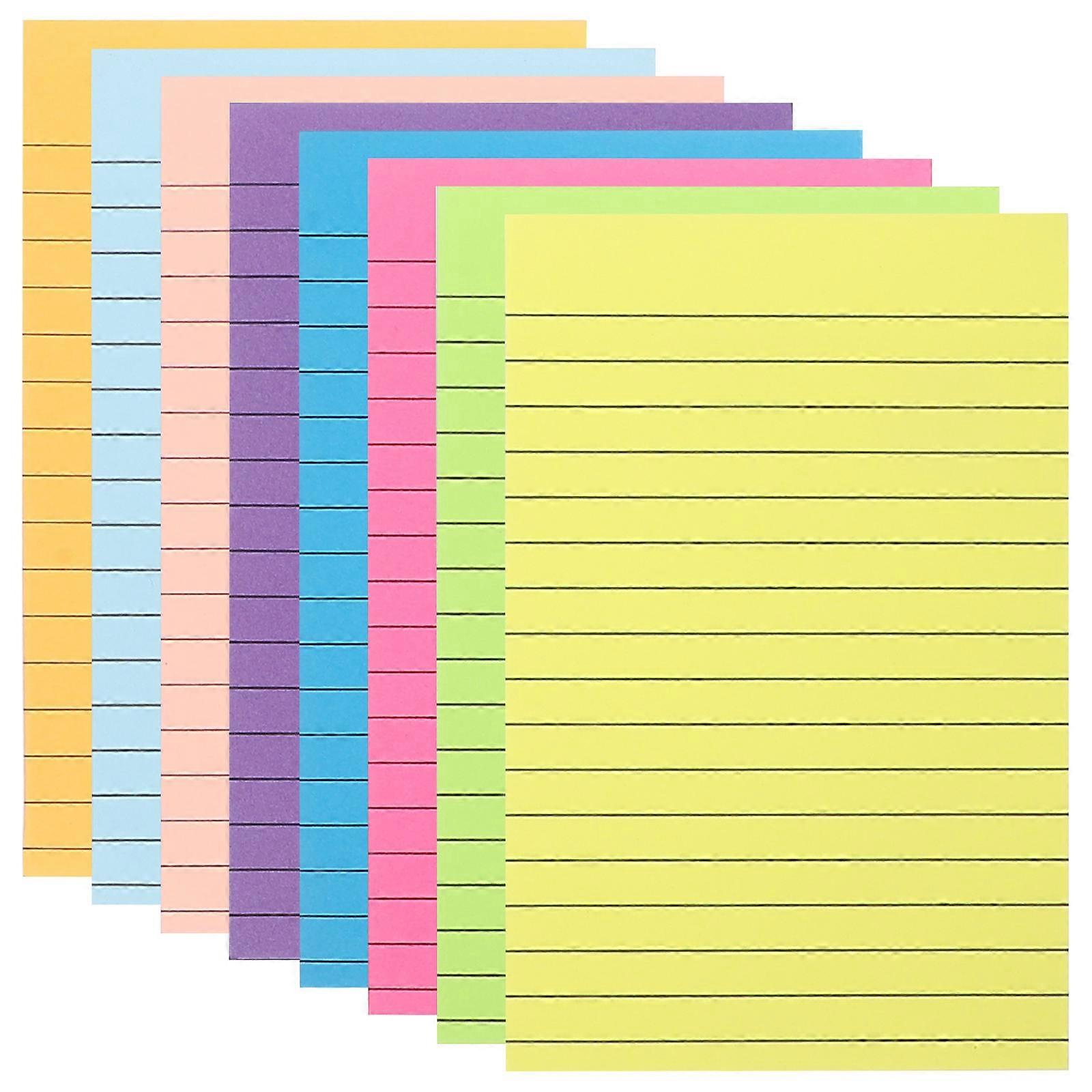 Tearable Lined Memo Stickers Reminder Notepad for Home, Office, and School Planning – Practical Note Supply for Schedules and Important Tasks