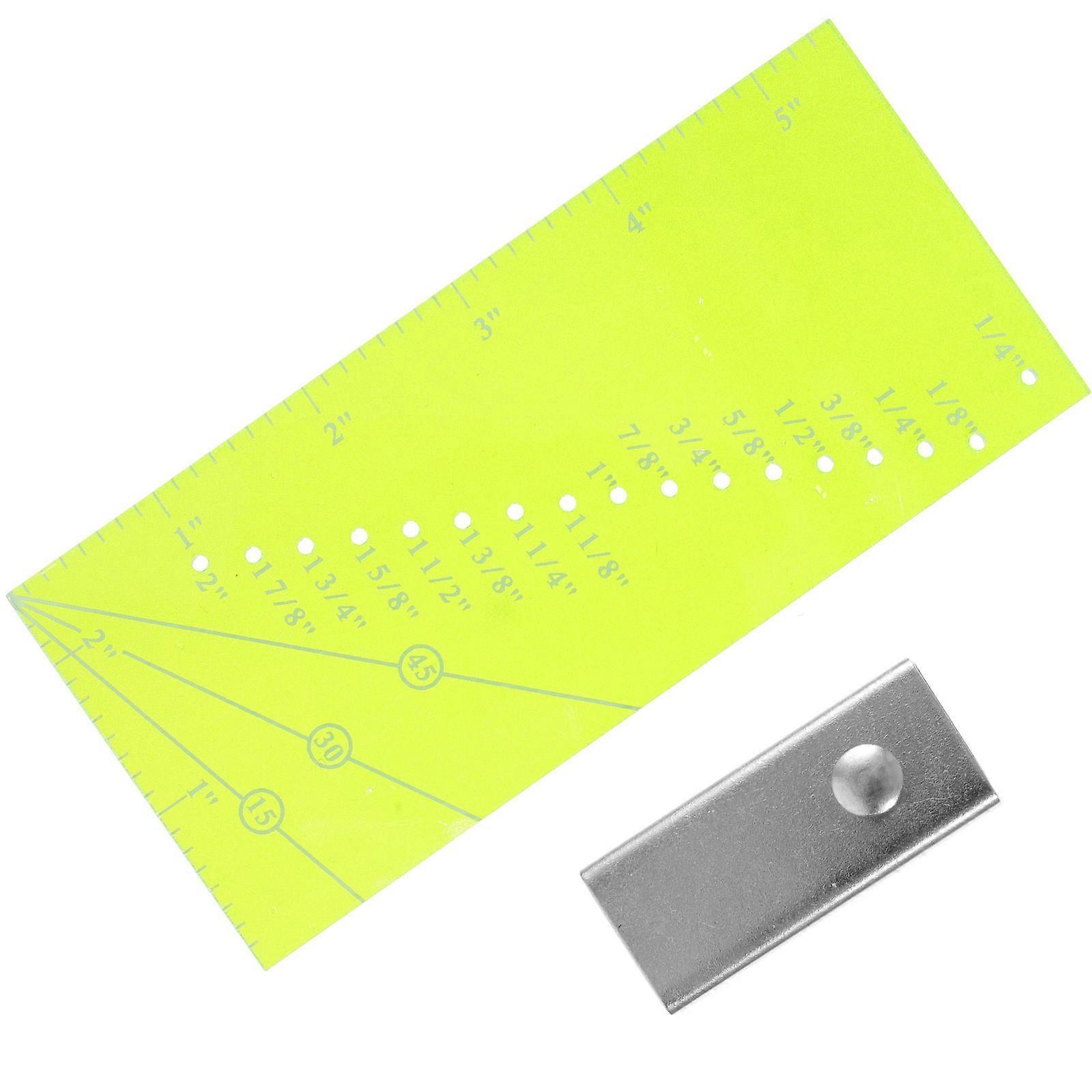 Sewing Ruler Set with Magnetic Seam Guide – Durable Quilting Template for Patchwork, DIY Crafts, and Beginner Sewing Projects