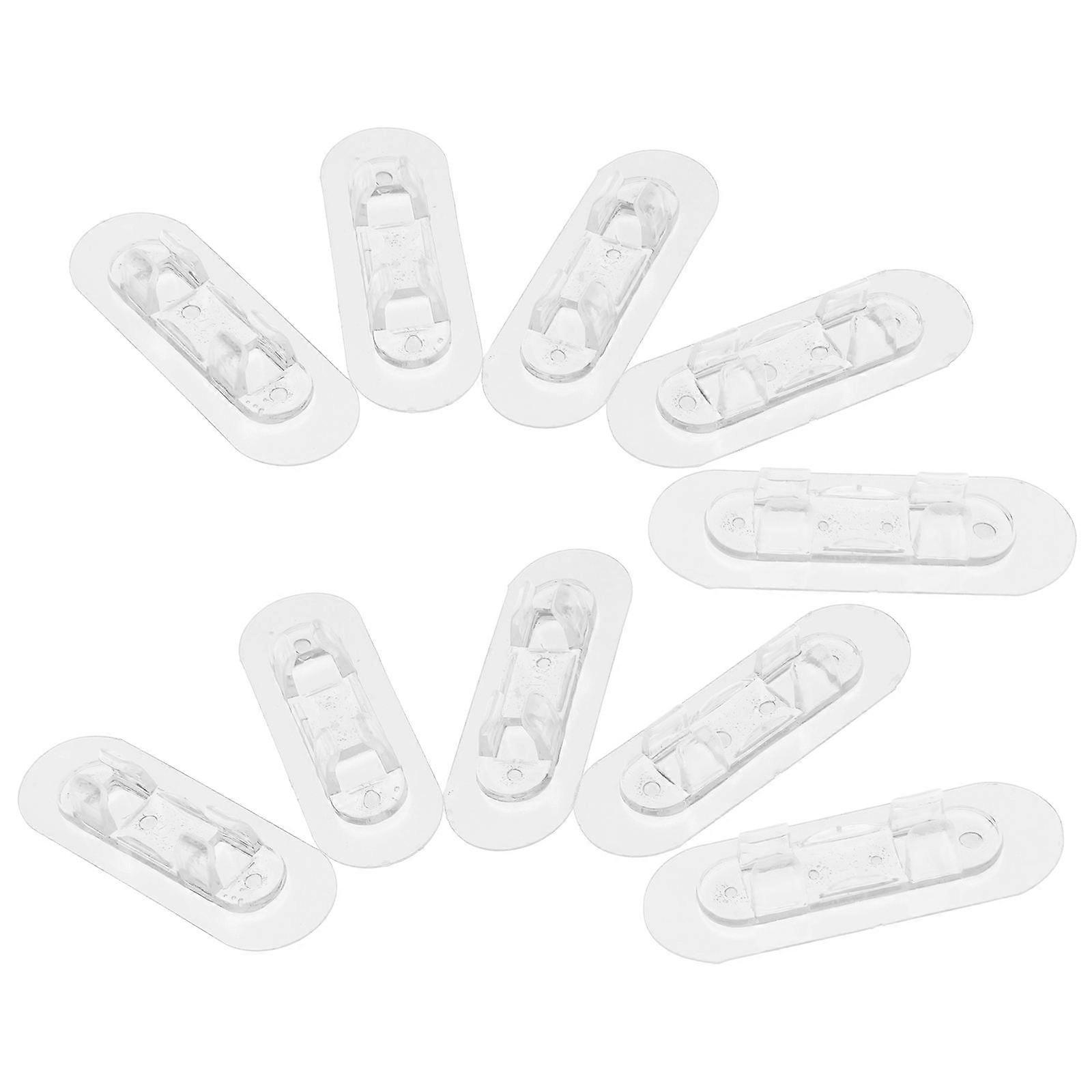 Transparent Adhesive Cord Organizers for Kitchen Appliances – Easy Installation, Space Saving Wire Management Solution for Use