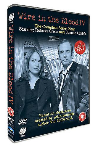 Wire in the Blood The Complete Series 4 DVD (2016) Robson Green cert 15 2 - Region 2