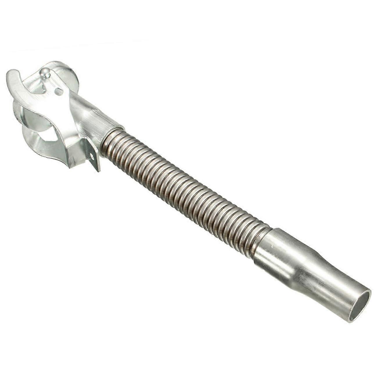Replacement gas spout for gasoline cans made of robust spout nozzle for oil cans, suitable for various liquids and containers.