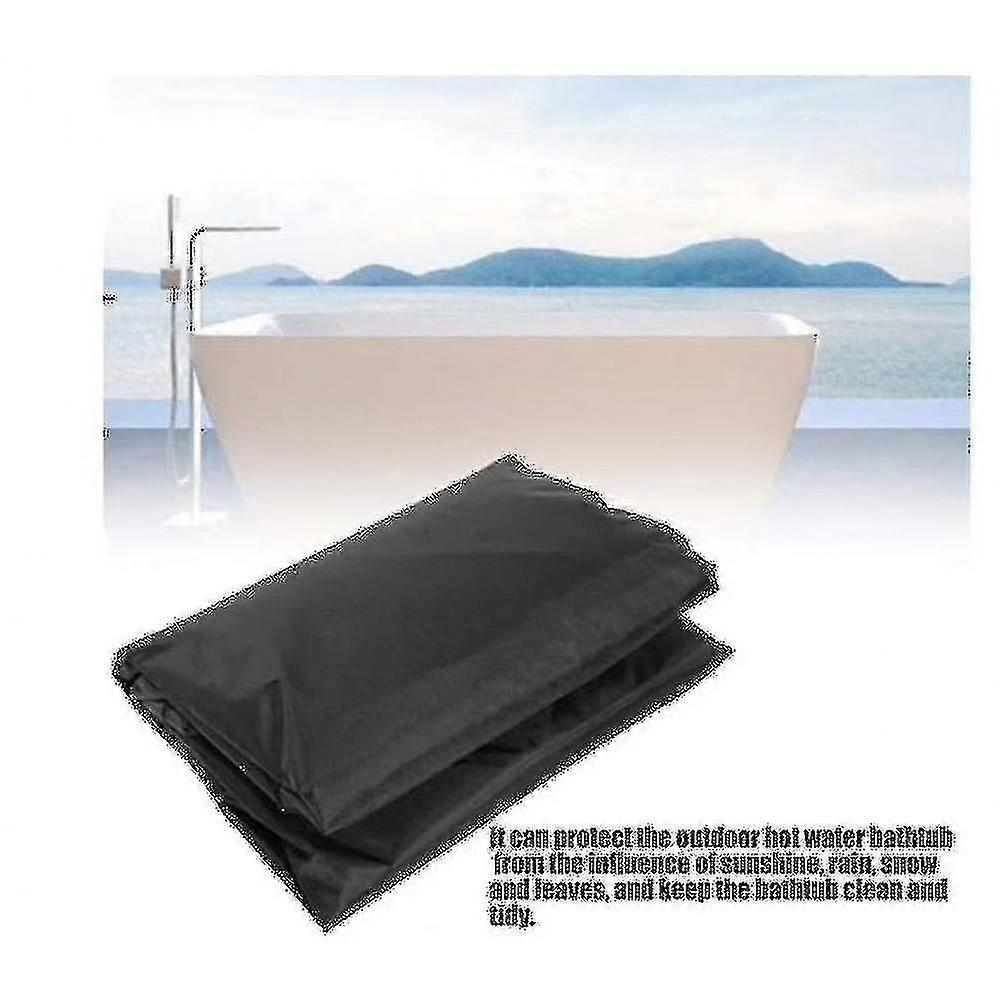 Outdoor Spa Square Waterproof Polyester Hot Tub Cover