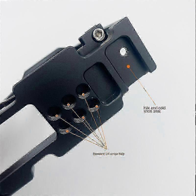 Se L Piastra per Zv1 Camera Grip con base per scarpa Camera Ca Accessori Silver