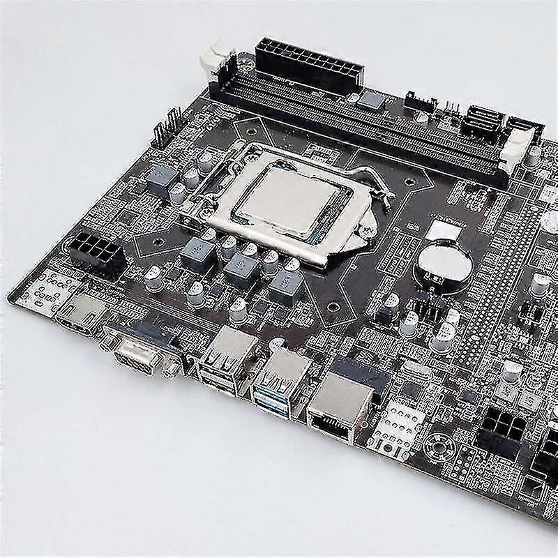 B75 Eth Mboard 12usb+g860 Cpu+ddr4 4g Ram+128g Ssd+64g Usb Driver+fan+sata Cable+s Cable+