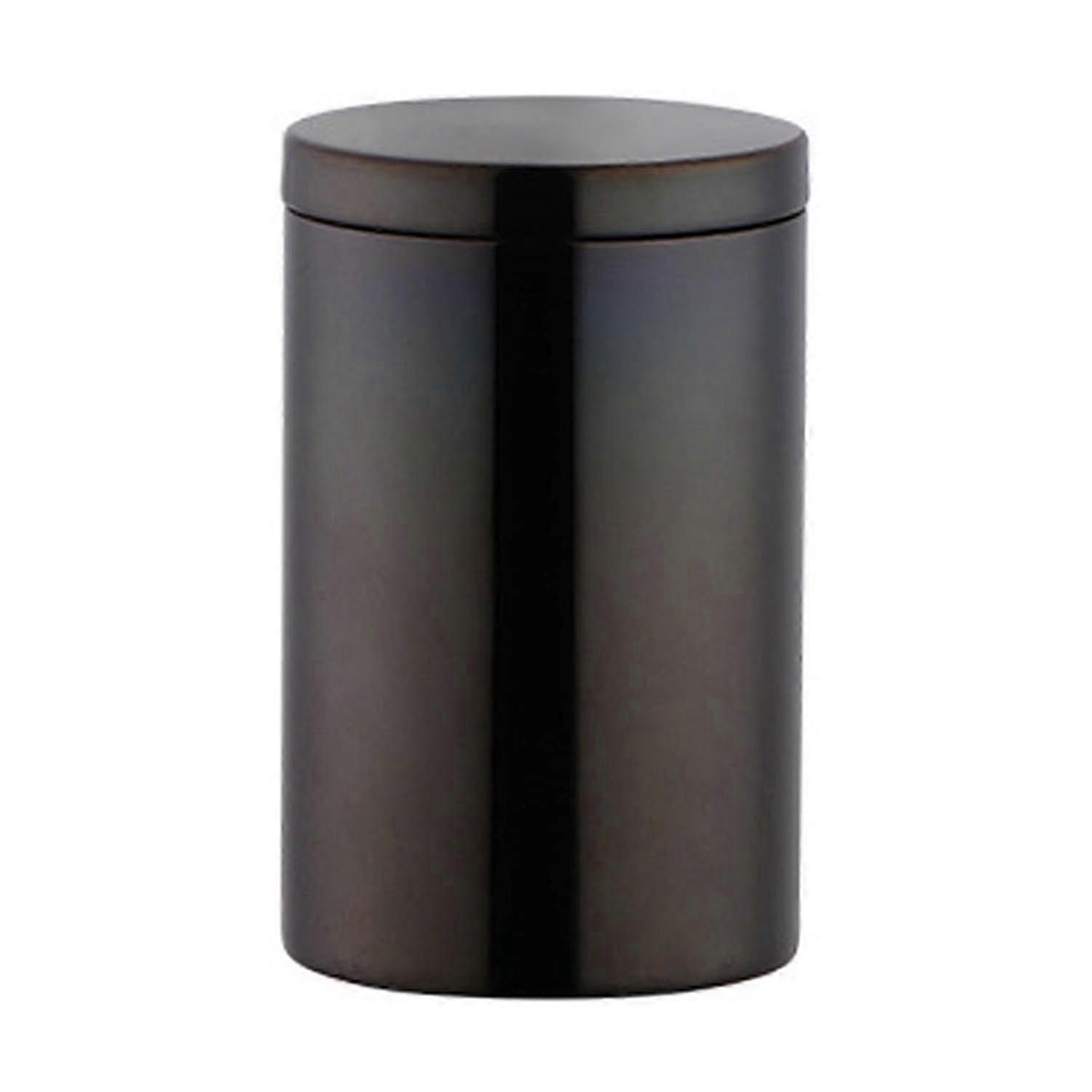 200ML Sealed Lid Storage Canister for Tea Leaves - Cylindrical Empty Stainless Steel Container