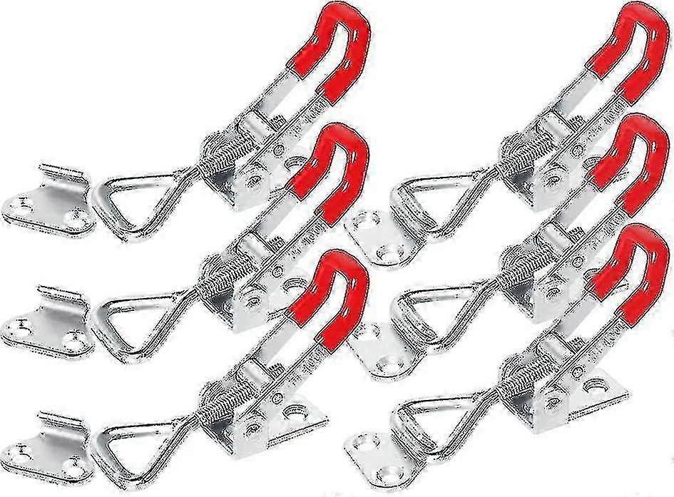 6 Pcs Adjustable Toggle Latch Clamp with 150 Kg Holding Capacity