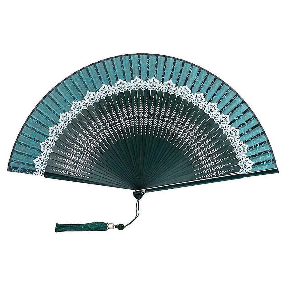 1pc Folding Fan Retro Handheld Fan Japanese Style Folding Fan Adornment